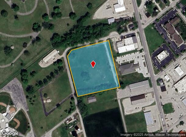  S 13Th St, Vincennes, IN Parcel Map