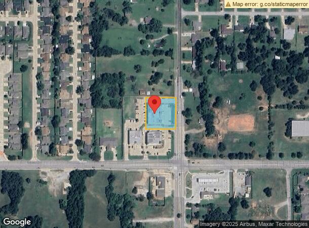  111 N Post Rd, Oklahoma City, OK Parcel Map