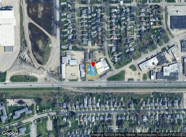  1124 Custer Dr, Toledo, OH Parcel Map