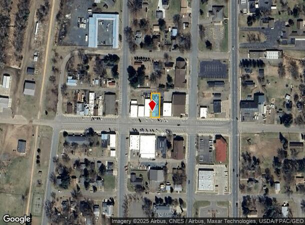  7436 Main St W, Webster, WI Parcel Map