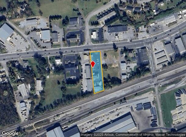  2746 W Main St, Salem, VA Parcel Map