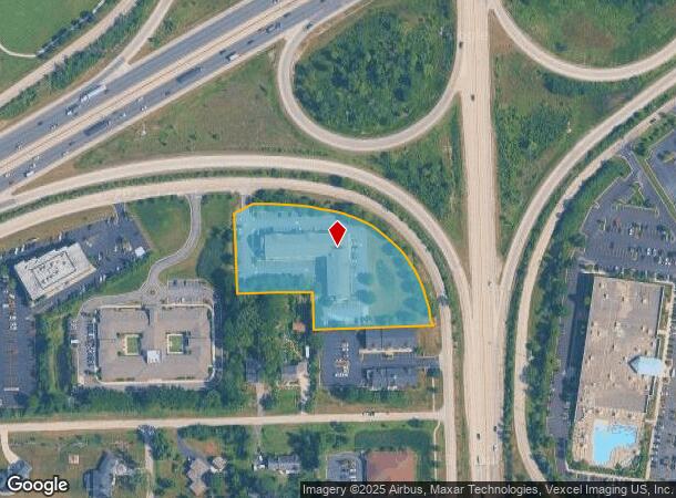  15W122 S Frontage Rd, Burr Ridge, IL Parcel Map