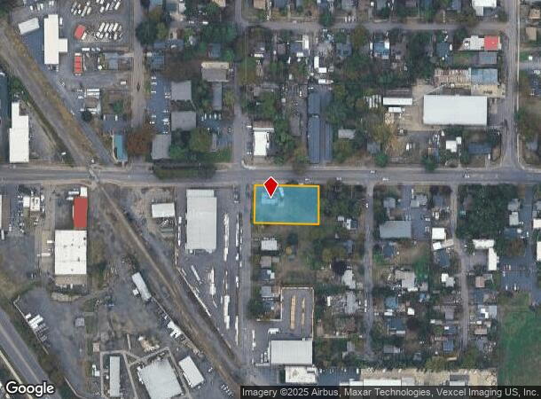  2494 Roosevelt Blvd, Eugene, OR Parcel Map
