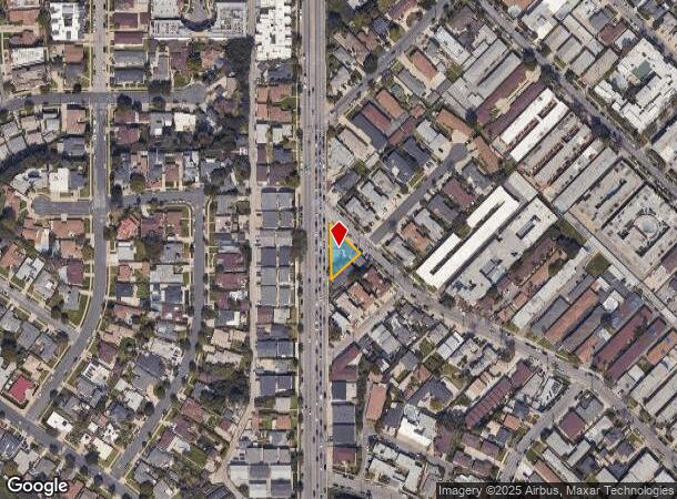  7102 S La Cienega Blvd, Inglewood, CA Parcel Map