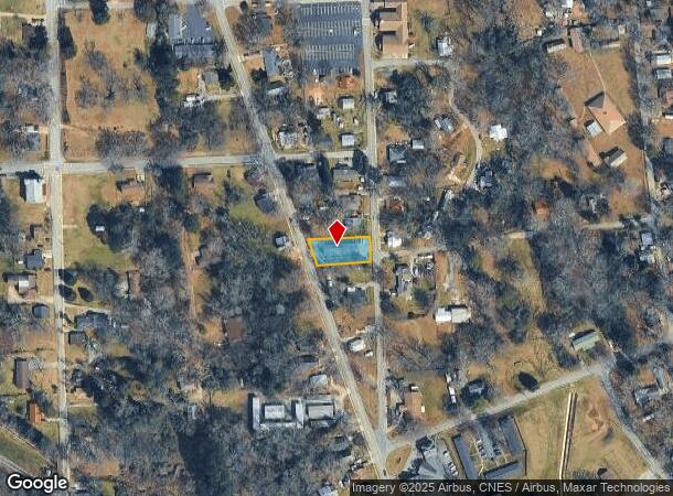 291 S Pond St, Toccoa, GA Parcel Map