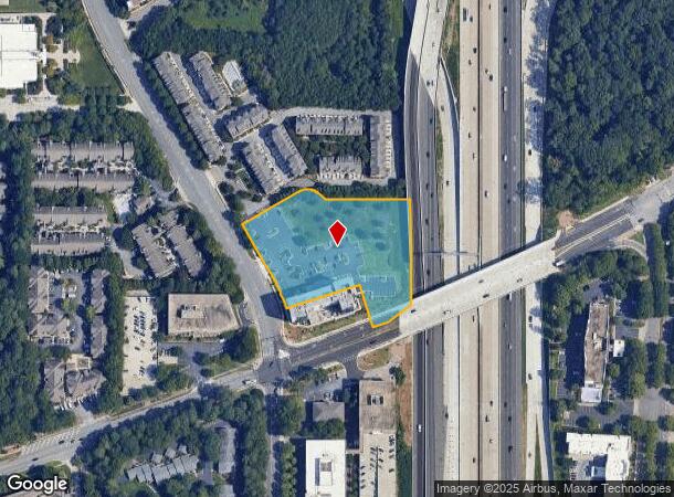6401 Barfield Rd, Atlanta, GA Parcel Map