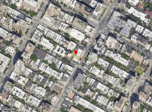  1625 2Nd Ave, New York, NY Parcel Map