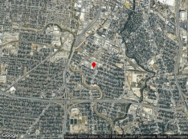  407 Dwyer Ave, San Antonio, TX Parcel Map