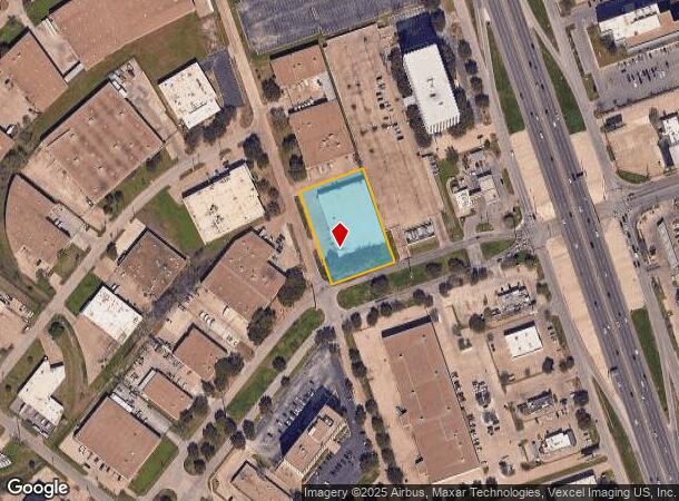 8710 Empress Row, Dallas, TX Parcel Map