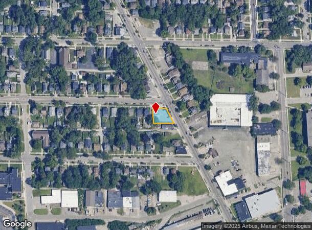 1445 Kalamazoo Ave Se, Grand Rapids, MI Parcel Map