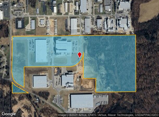 60 Frecka Dr, Mansfield, OH Parcel Map