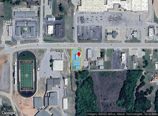 1947 E Main St, Cushing, OK Parcel Map