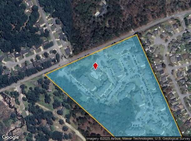  6254 Warm Springs Rd, Columbus, GA Parcel Map