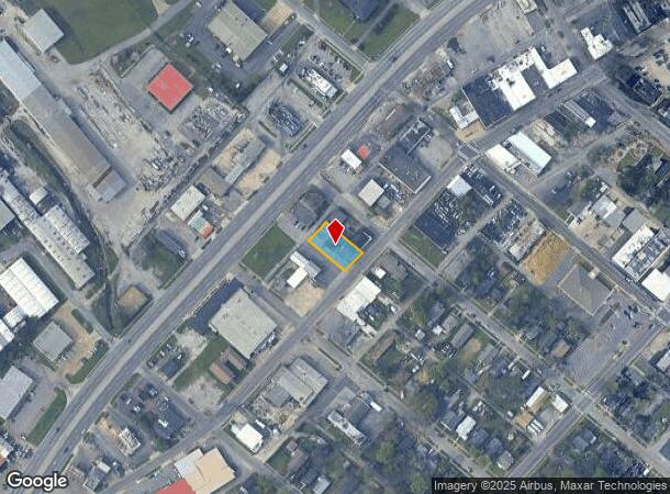 1416 Pinson St, Birmingham, AL Parcel Map