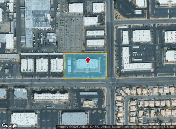 376 E Warm Springs Rd, Las Vegas, NV Parcel Map