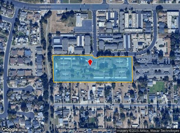  544 Eastwood Ave, Manteca, CA Parcel Map