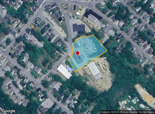  24 Broadway St, Pittsfield, NH Parcel Map