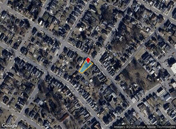  303 W Grove St, Taylor, PA Parcel Map