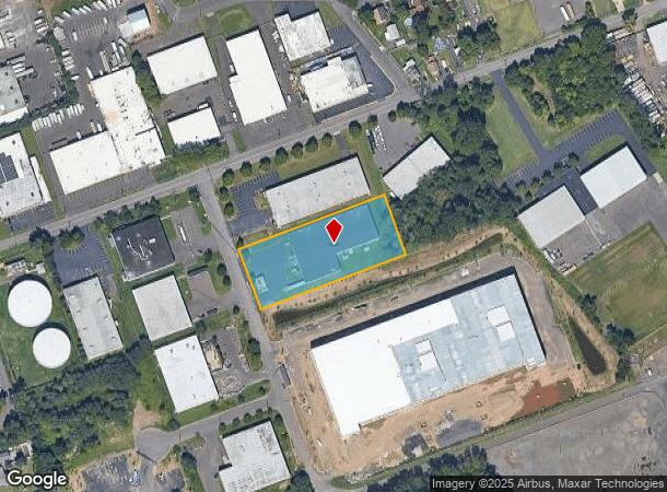  110 Phyllis Ave, Croydon, PA Parcel Map