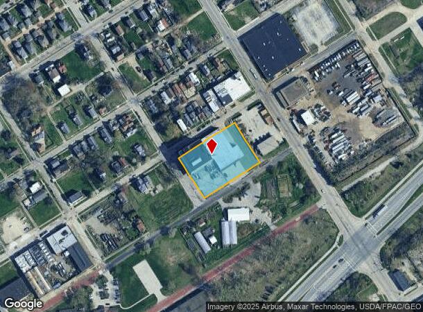1320 Locust St, Toledo, OH Parcel Map