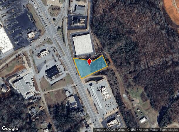 7624 Highway 76, Pendleton, SC Parcel Map