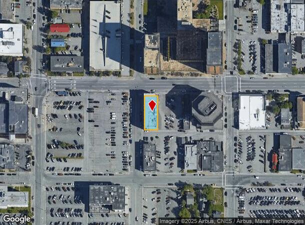 501 K St, Anchorage, AK Parcel Map
