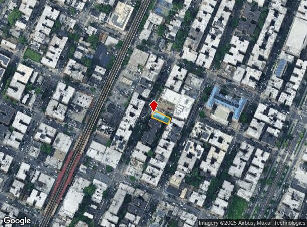  2332 Walton Ave, Bronx, NY Parcel Map