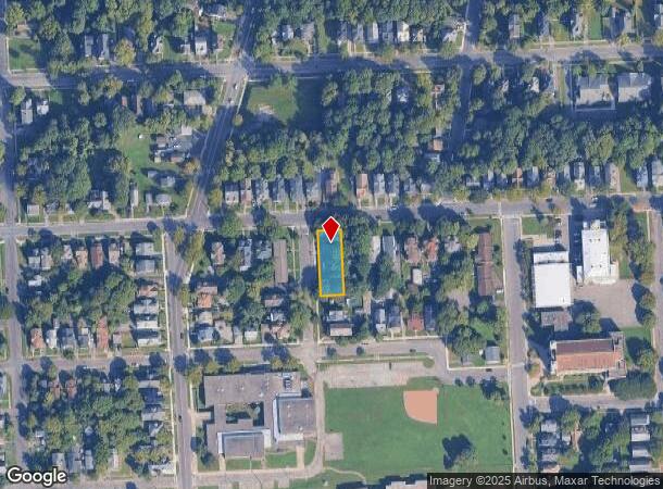  1143 Bellevue Ave, Syracuse, NY Parcel Map