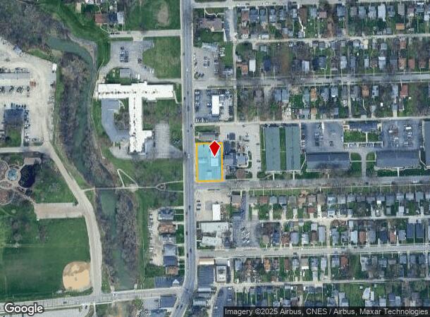 1630 Spy Run Ave, Fort Wayne, IN Parcel Map