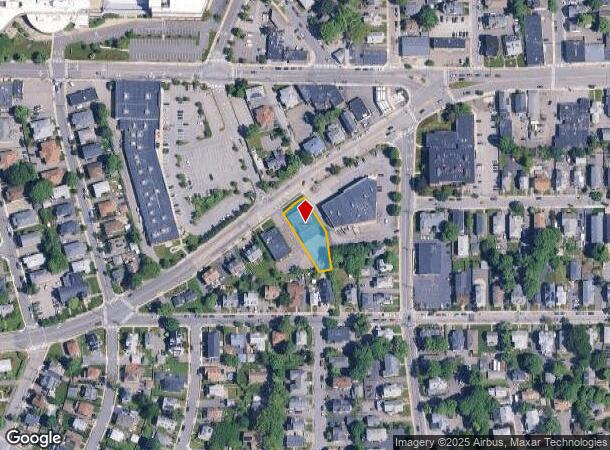 42 Weston St, Waltham, MA Parcel Map