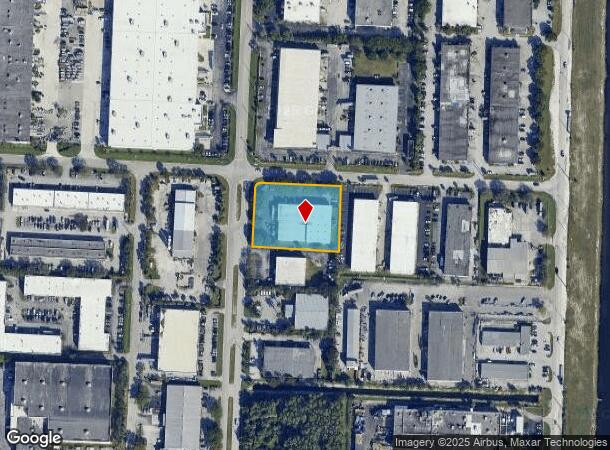  3750 Prospect Ave, West Palm Beach, FL Parcel Map