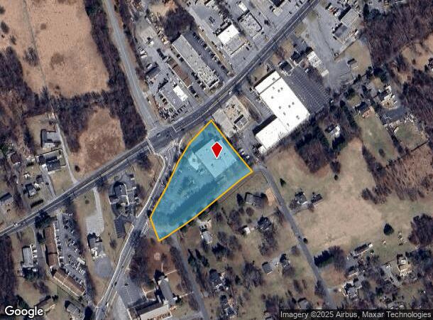 15401 Old Columbia Pike, Burtonsville, MD Parcel Map