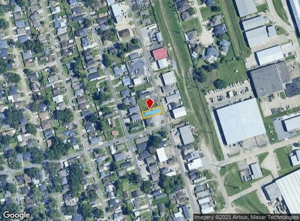 612 Hickory Ave, New Orleans, LA Parcel Map