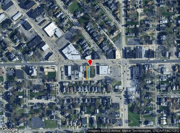  820 Starr Ave, Toledo, OH Parcel Map