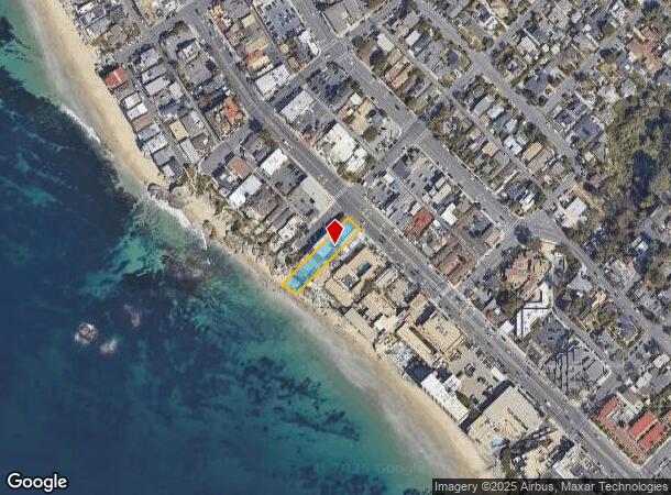  1401 S Coast Hwy, Laguna Beach, CA Parcel Map