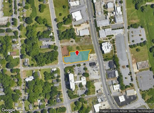  100 Vail Ave, High Point, NC Parcel Map