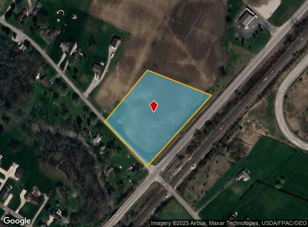 N Otter Creek Rd, Monroe, MI Parcel Map