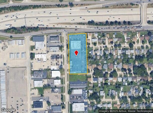  26834 Lawrence, Center Line, MI Parcel Map