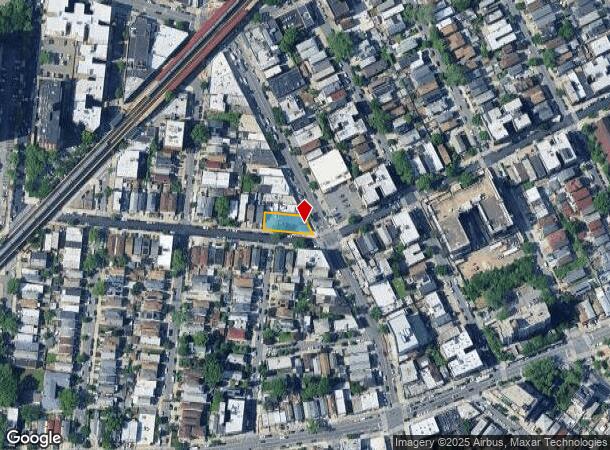  1705 Crosby Ave, Bronx, NY Parcel Map