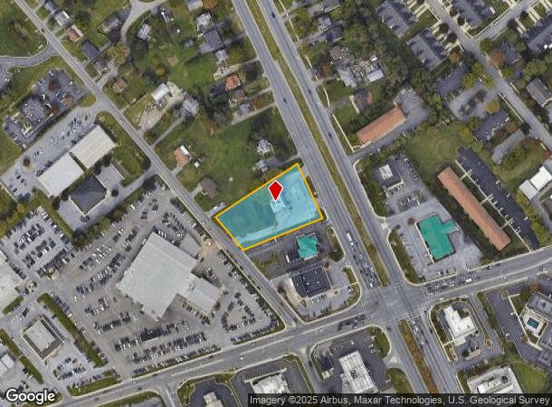  1623 Dual Hwy, Hagerstown, MD Parcel Map