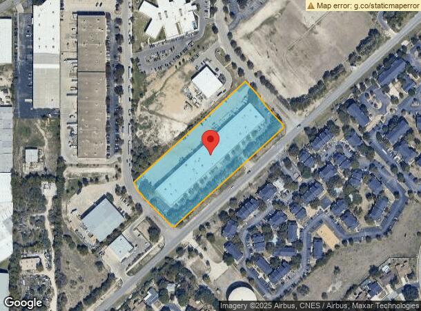  6001 Randolph Blvd, San Antonio, TX Parcel Map