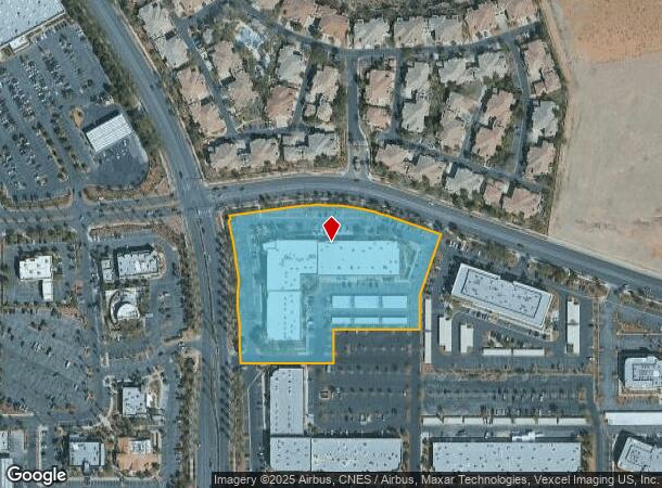 900 S Pavilion Center Dr, Las Vegas, NV Parcel Map