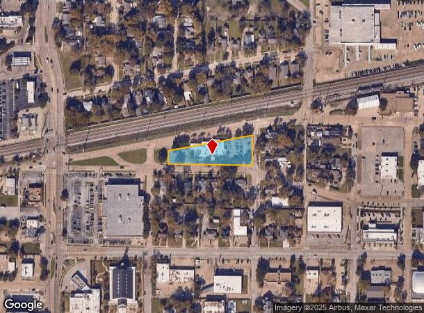  1213 W State St, Garland, TX Parcel Map