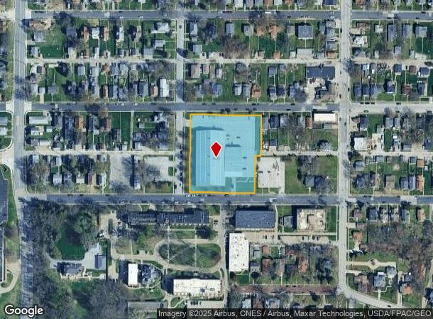  1540 W 12Th St, Davenport, IA Parcel Map