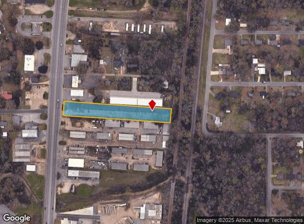  130 Saraland Blvd N, Saraland, AL Parcel Map