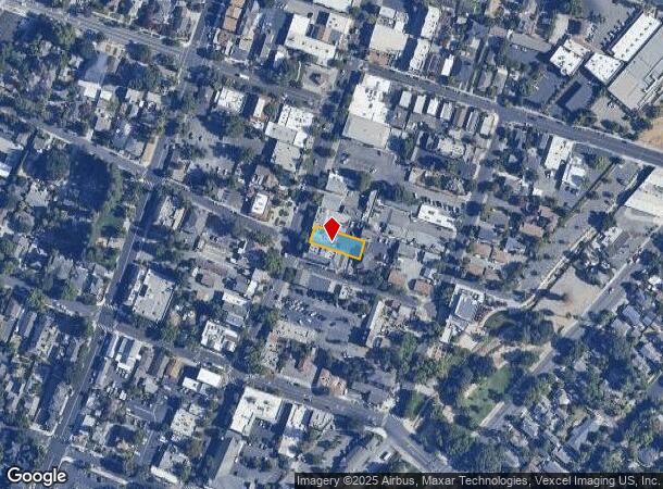  608 Main St, Pleasanton, CA Parcel Map