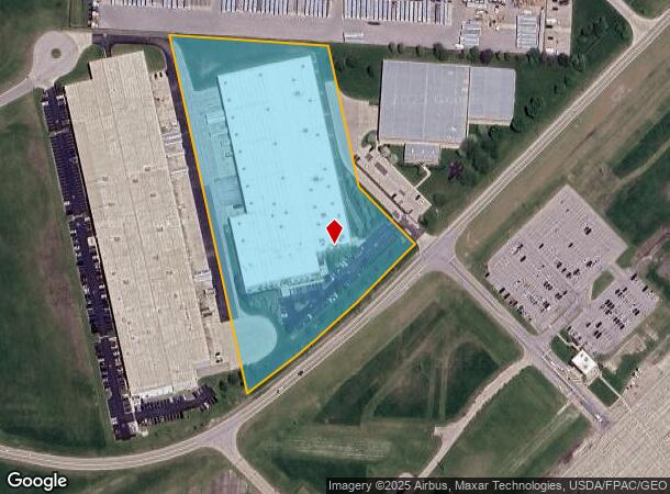  2626 Port Rd, Columbus, OH Parcel Map