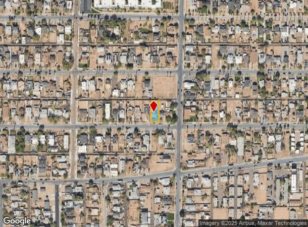  1338 E Fillmore St, Phoenix, AZ Parcel Map