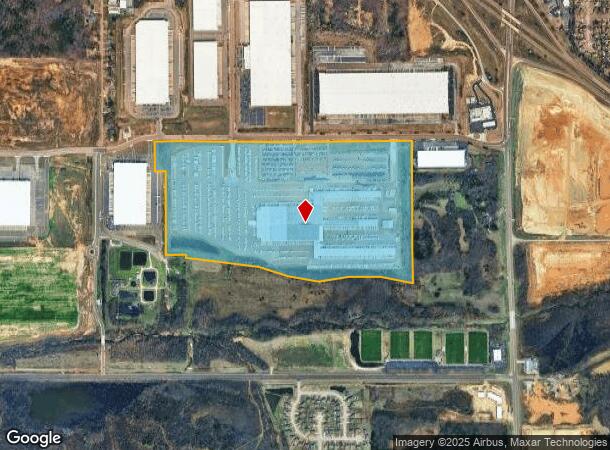  8505 Nail Rd, Olive Branch, MS Parcel Map