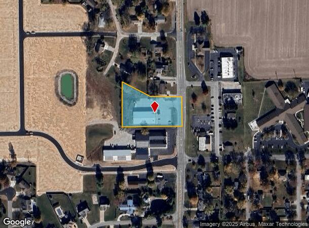 1011 N Jefferson St, Ossian, IN Parcel Map